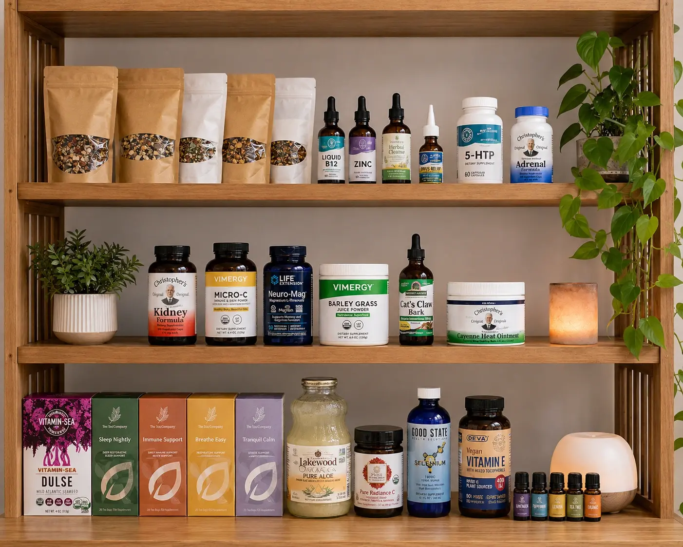 Curated wellness products
